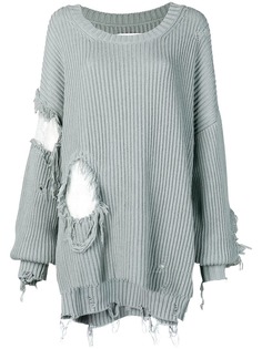Almaz oversized distressed jumper