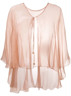 Maria Lucia Hohan муслиновый кейп