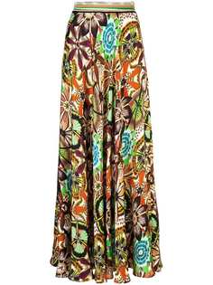 Missoni Mare расклешенная юбка с цветочным принтом