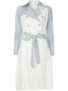 Tu Es Mon Trésor тренч с узором