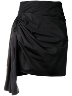Givenchy short draped skirt
