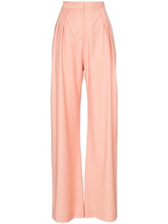 Matériel high-waisted wool slouch trousers