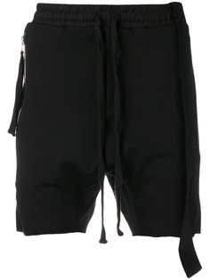 Thom Krom drape jogging style shorts