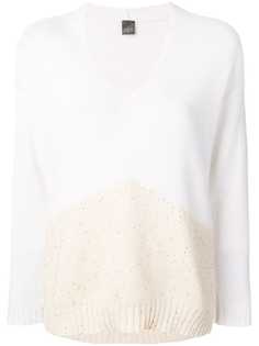 Lorena Antoniazzi джемпер в стиле колор-блок