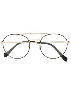 Miu Miu Eyewear crystal embellished glasses