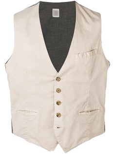 Eleventy однобортный жилет