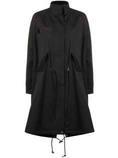 Sacai парка в стиле оверсайз