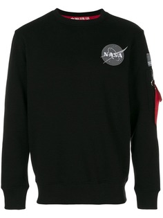 Alpha Industries толстовка NASA