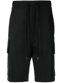 Neil Barrett drop-crotch shorts