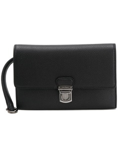 Salvatore Ferragamo foldover top clutch bag