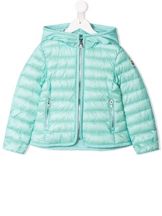 Moncler Kids пуховик с капюшоном