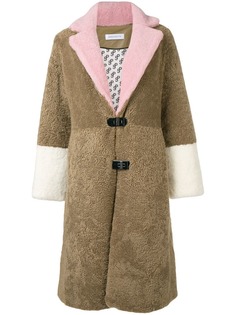 Saks Potts panelled coat