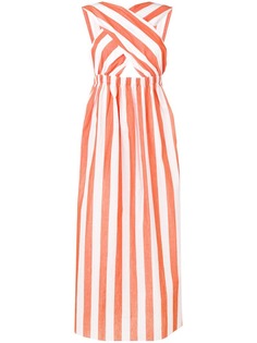 Mara Hoffman платье Rosario в полоску