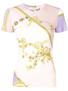 Versace Collection футболка с принтом
