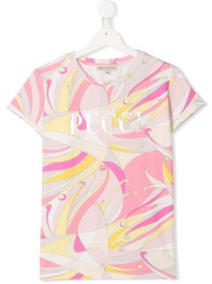 Emilio Pucci Junior футболка с принтом