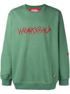 032C embroidered sweatshirt
