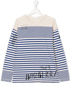 Burberry Kids полосатый топ