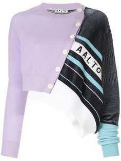 Aalto cropped knit sweater