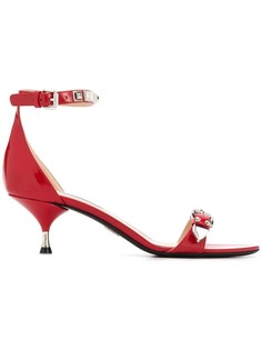 Prada studded strappy sandals