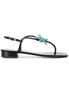 Giuseppe Zanotti Design Star crystal-embellished sandals