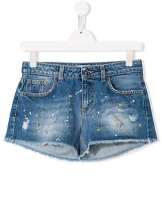 Msgm Kids джинсовые шорты