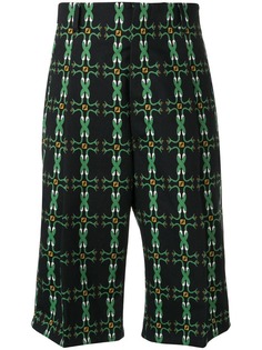 Fendi шорты с принтом логотипа