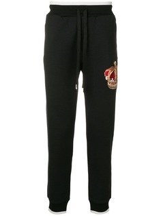 Dolce & Gabbana спортивные брюки с короной