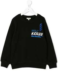 Kenzo Kids толстовка с принтом