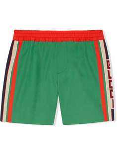 Gucci Kids бермуды Gucci с полосками
