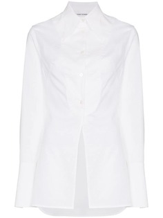 Wright Le Chapelain рубашка с боковыми разрезами