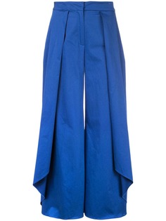 Alexis draped detail palazzo pants