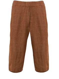 Barena drop crotch shorts