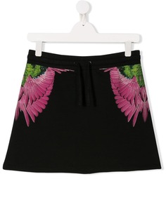 Marcelo Burlon County Of Milan Kids TEEN wings print skirt