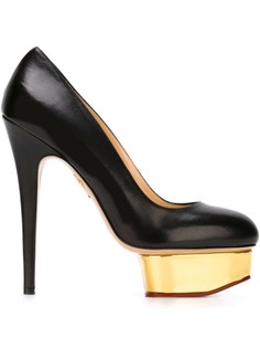 Charlotte Olympia лодочки Dolly на платформе
