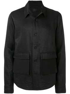 Rta куртка-рубашка с мятым эффектом
