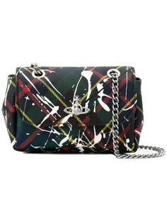 Vivienne Westwood Tartan clutch bag