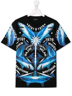 Marcelo Burlon County Of Milan Kids shark print T-shirt