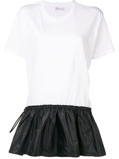 Red Valentino монохромное платье-футболка RED Valentino