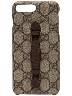 Gucci beige neo GG print iPhone 8 case