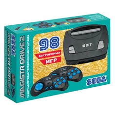 Игровая консоль Sega Magistr Drive 2 черный в компл.: 98 игр