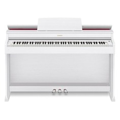 Цифровое фортепиано CELVIANO CASIO AP-470WE, 88, полновзвешенная, полноразмерные, 256, белый