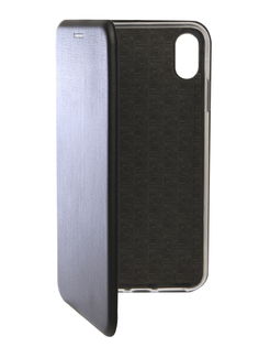 Аксессуар Чехол для APPLE iPhone XS Max Innovation Book Silicone Magnetic Black 13368