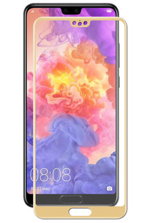 Аксессуар Защитное стекло для Huawei P20 Liberty Project Tempered Glass 0.33mm Gold Frame 0L-00039597
