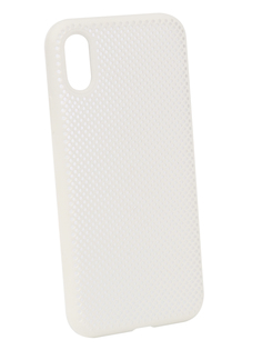 Аксессуар Чехол Liberty Project для APPLE iPhone X Silicone Dot Case White 0L-00040409