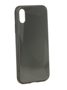 Аксессуар Чехол Liberty Project для APPLE iPhone X Diamond Glass Case Black 0L-00040376