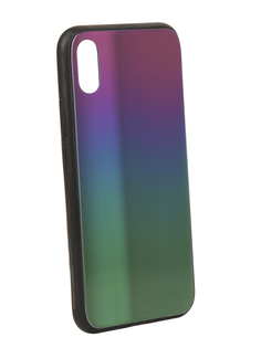 Аксессуар Чехол Liberty Project для APPLE iPhone X Rainbow Glass Case Gold 0L-00040365