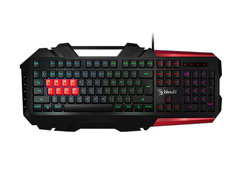 Клавиатура A4Tech B3590R Black-Red USB