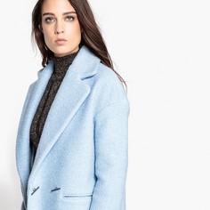 Полупальто 20% шерсти La Redoute Collections