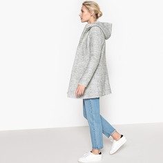 Пальто шерстяное из букле La Redoute Collections