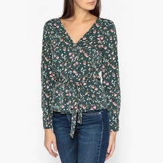 Рубашка с цветочным принтом, V-образный вырез ANTOINE Garance Paris